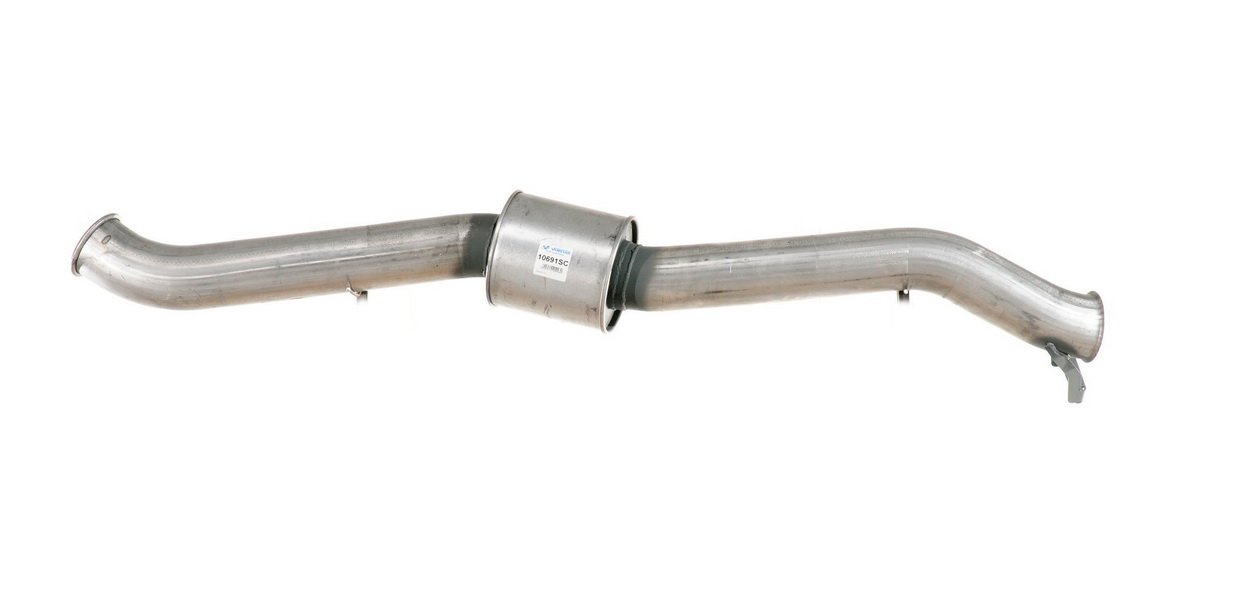 Teava de esapament (cu toba, diametru:114,3mm, lungime:1700mm)