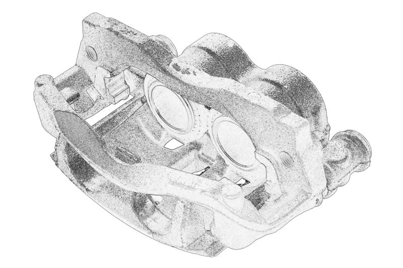 Etrier de frana cu disc Fata Stanga BREMBO, diametru piston 48mm original