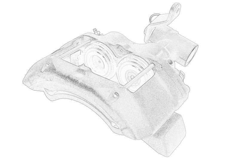 Etrier de frana cu disc Spate Dreapta BREMBO, diametru piston 68mm original