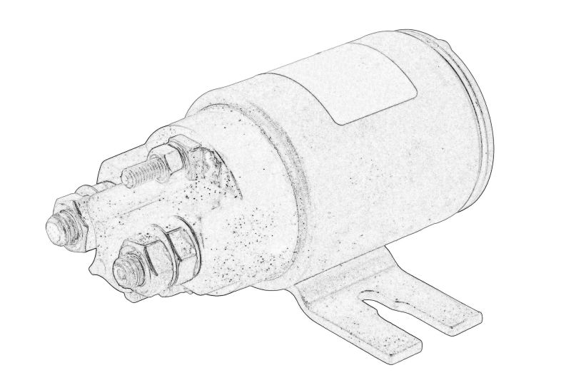 Releu (24V, 150A) original 