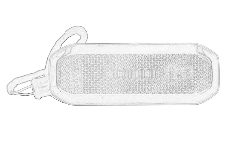 Lampa gabarit (culoare: portocaliu) originala