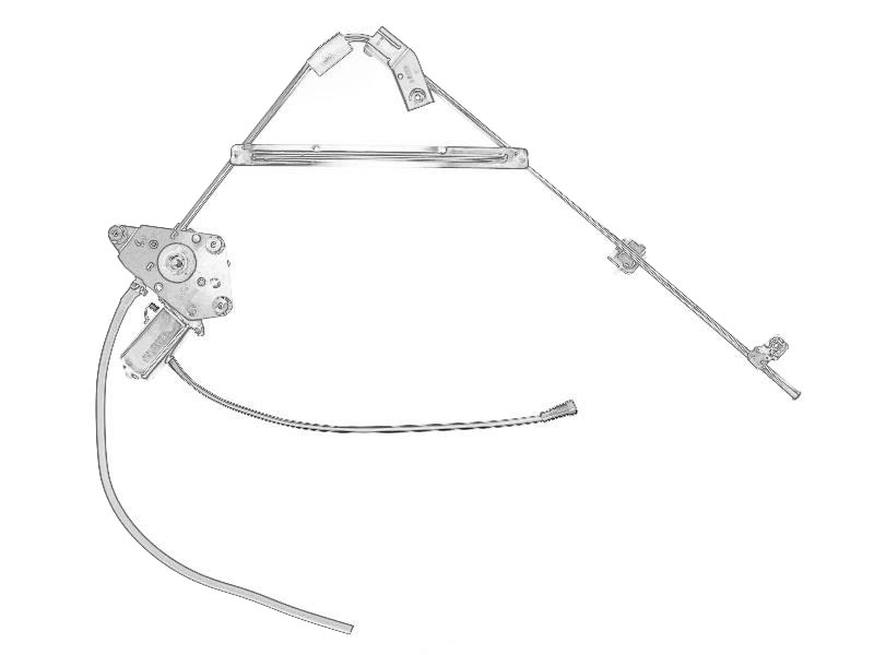 Regulator geam stanga, electric original