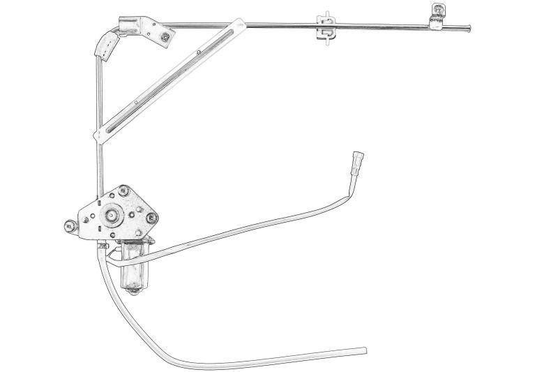 Regulator geam stanga, electric original