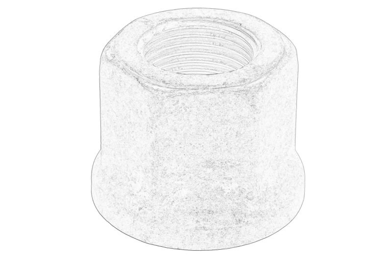Piulita ax de piulita M24x2 (inaltime: 36mm, dimensiune cheie: 36) originala