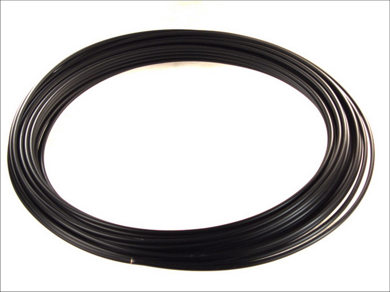 Sirma de cupru, sr.8mm, in acoperire cu PVC, lungime 50m