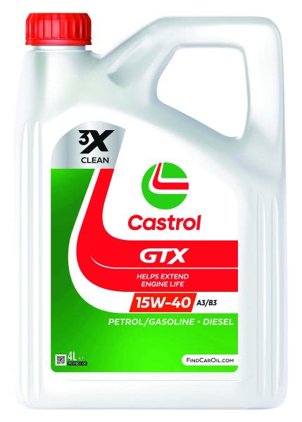 Ulei de motor CASTROL 15W-40 4L