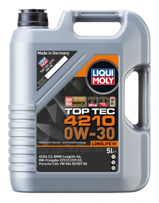 Ulei de motor LIQUI MOLY 0W-30 5L VW 504 00/507 00 · Porsche C30 · MB 229.51 · BMW Longlife-04