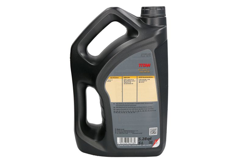 Ulei de motor FUCHS OIL 5W-30 5L MB 229.52 · Fiat 9.55535-S3 · Chrysler MS-11106