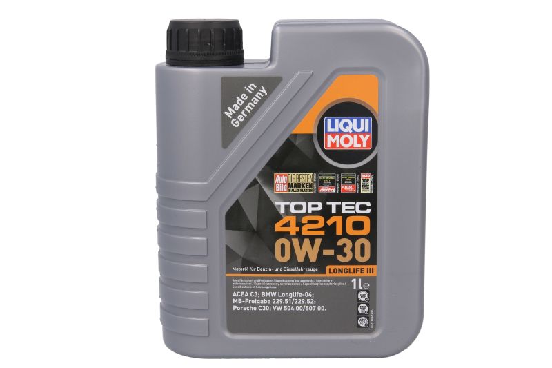 Ulei de motor LIQUI MOLY 0W-30 1L VW 504 00/507 00 · Porsche C30 · MB 229.51 · BMW Longlife-04