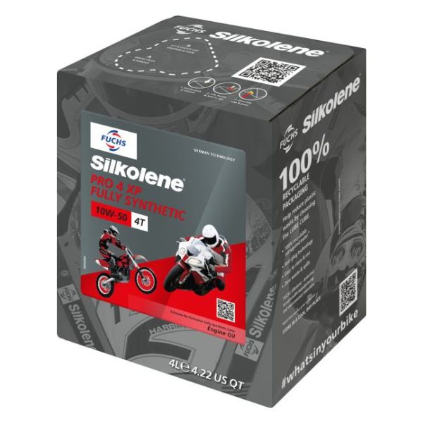 Ulei de motor SILKOLENE 10W-50 4L Sintetic
