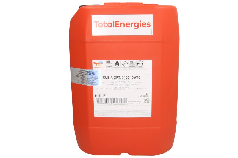 Ulei de motor TOTALENERGIES 10W-40 20L Volvo VDS4.5 · Renault VI RLD3 · Mack EO-S-4.5 · Deutz DQC IV-18 LA