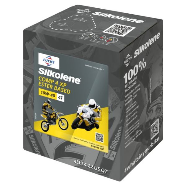 Ulei de motor SILKOLENE 10W-40 4L Semi sintetic
