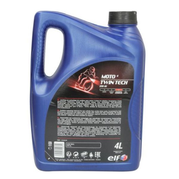 Ulei de motor ELF 20W-60 4L Semi sintetic