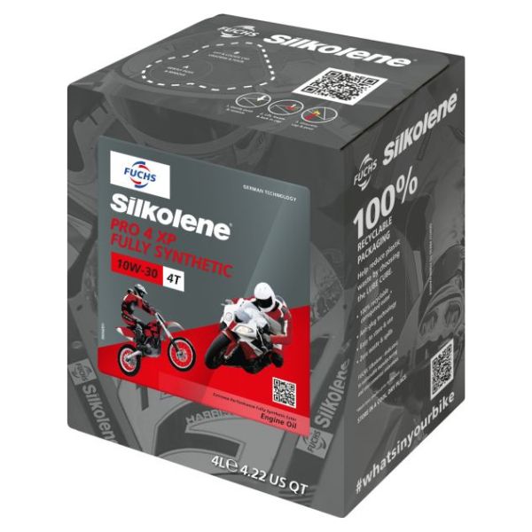 Ulei de motor SILKOLENE 10W-30 4L Sintetic