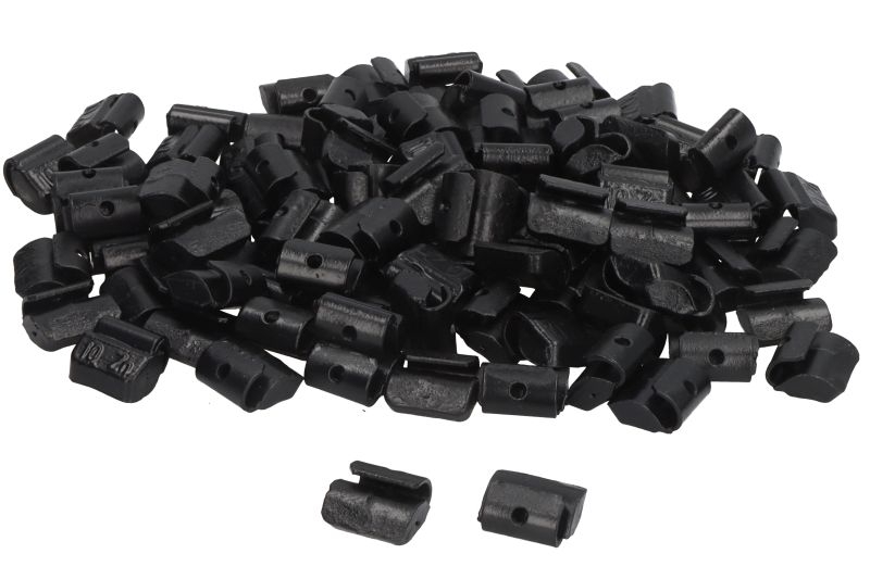 Greutate cu ciocanul, zinc, negru, 10g (pret pt: 100buc)