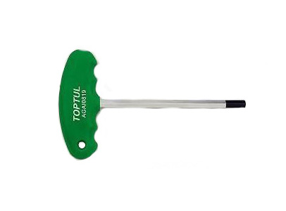 (EN) Handle key wrench HEX, forma: T, 1 buc