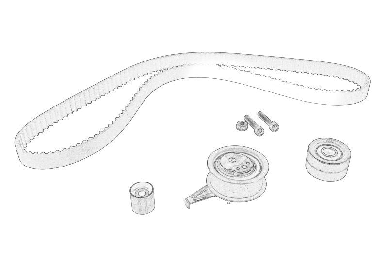 Set de distributie (curea + pinion) original