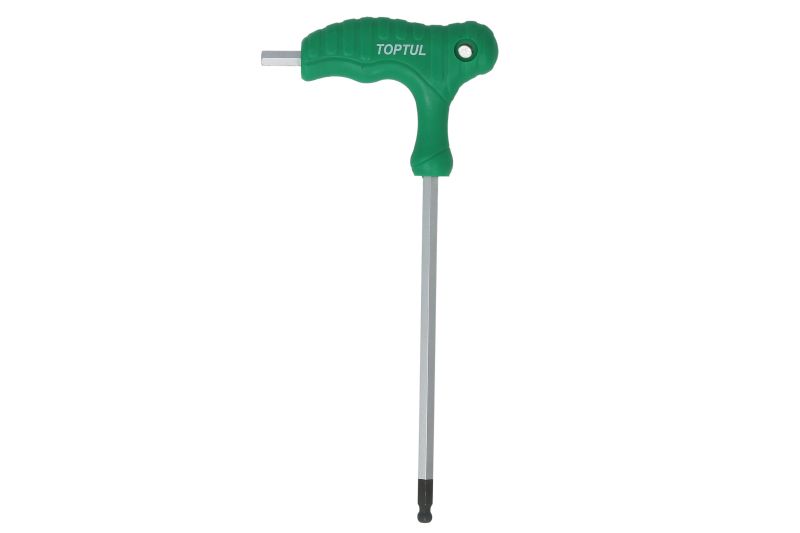 (EN) Handle key wrench HEX cu bit rotunjit, forma: "L", 6 mm, 1 buc
