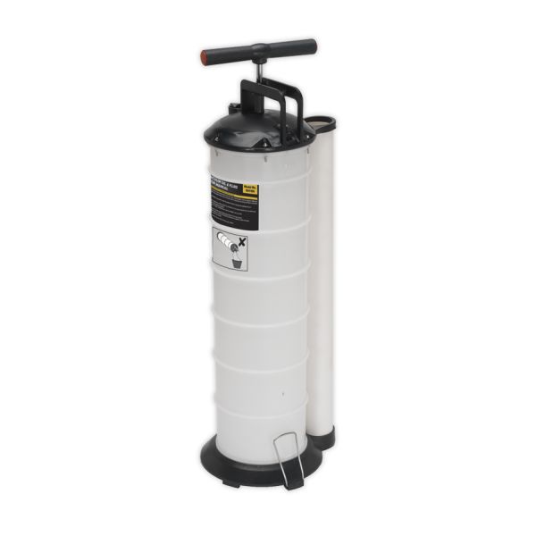 Extractor de ulei, rezervor: 6,5L, manual uscare (cu set de sonde)