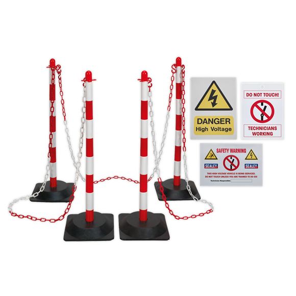Trusa de pregatire a zonei, pentru protectie, VDE izolat
