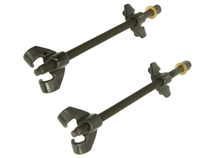Sertizare cu doua brate; surub manual, (EN) for suspension springs