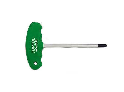 (EN) Handle key wrench HEX, forma: T, 4 mm, 1 buc