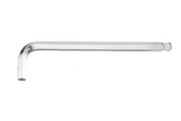 (EN) Key wrench HEX cu bit rotunjit, forma: "L", 10 mm, 1 buc