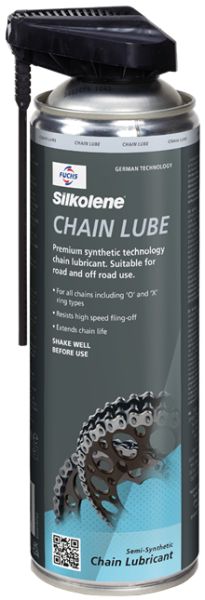 Unsoare pentru lant SILKOLENE CHAINLUBE pentru ungere aerosol 0,5l