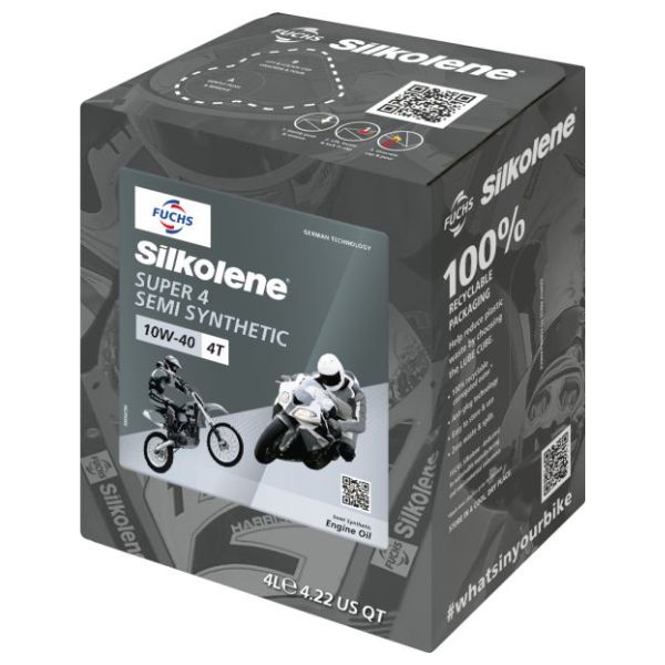 Ulei de motor SILKOLENE 10W-40 4L Semi sintetic