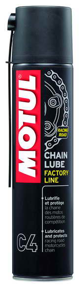 Unsoare pentru lant MOTUL CHAINLUBE FL pentru ungere aerosol 0,4l