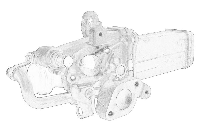 Valva EGR (cu radiator) originala 