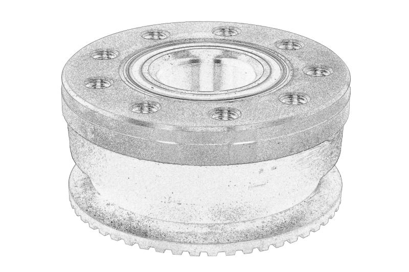 Set de rulmenti cu butuc fata (coroana; cu ABS) original