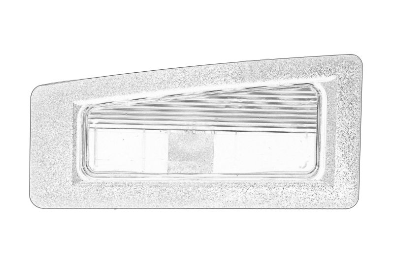 Lampa numar inmatriculare stanga (cu bec; set) originala