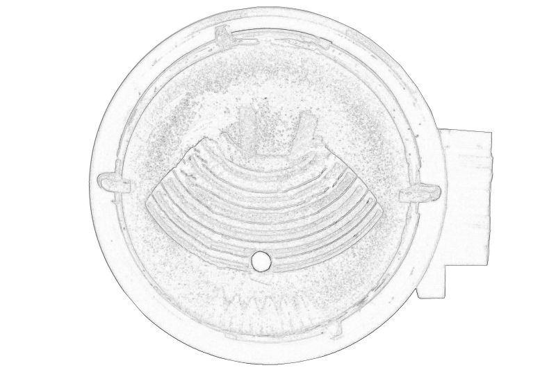 Lampa numar inmatriculare originala