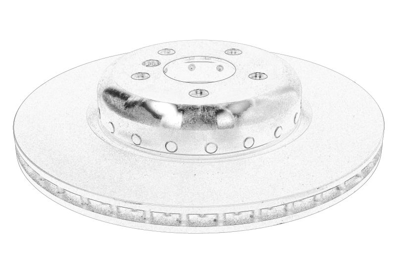 Disc frana spate dreapta/stanga original