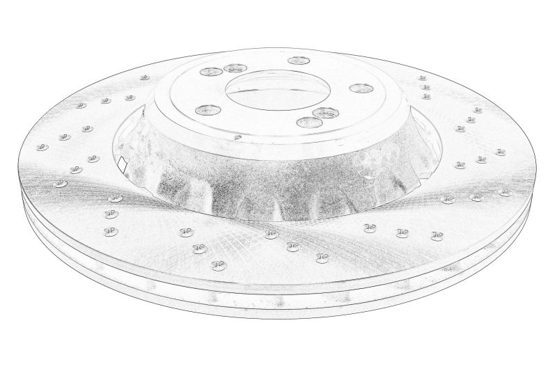 Disc frana spate dreapta original