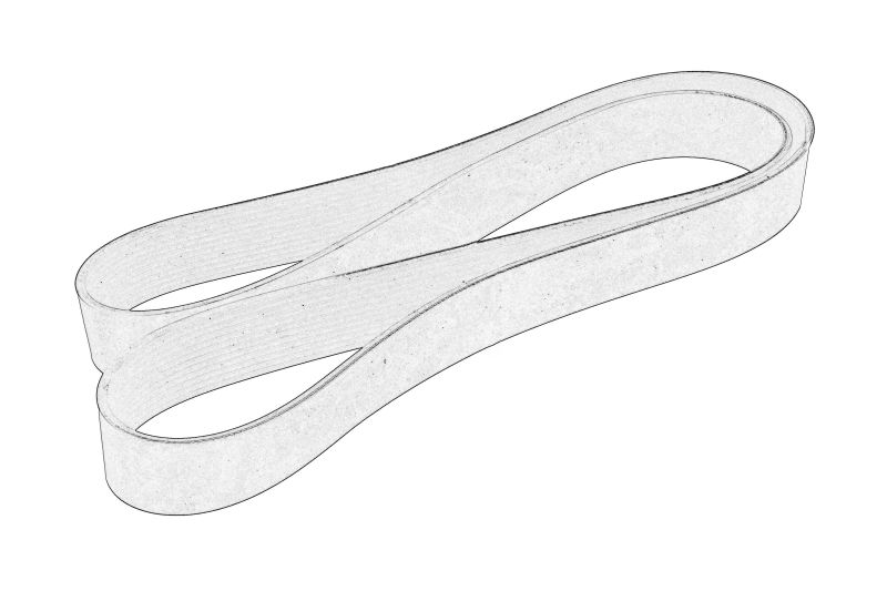 Multi-V-curea (12PK1818) originala 