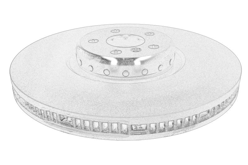 Disc frana fata dreapta/stanga original