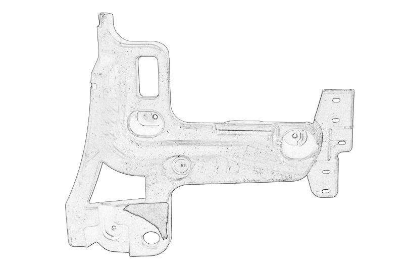 Ghidaj/suport bara de protectie spate dreapta (plastic) original