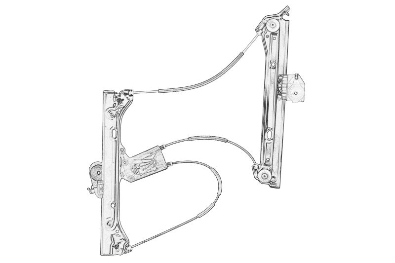 Regulator geam fata dreapta original