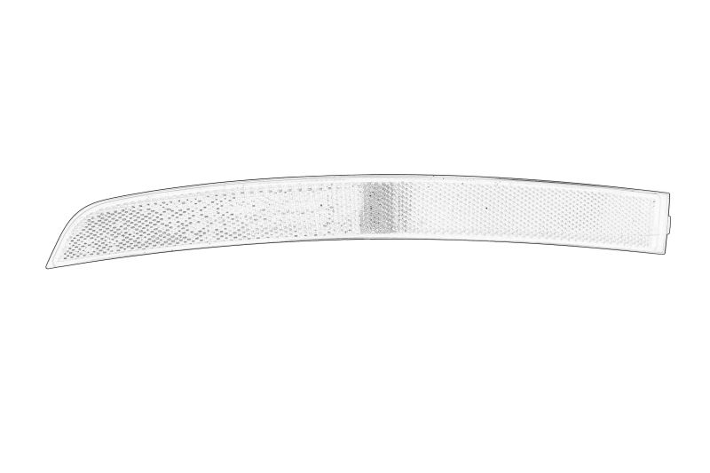 Lumina reflectorizanta spate stanga (bara de protectie confort) originala