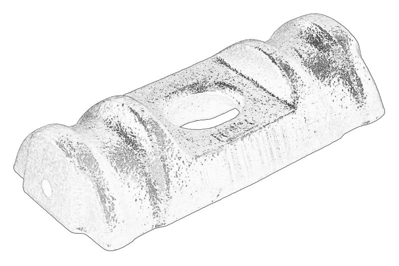 Element fixare arc suspensie (foaie de suspensie cu arc) original