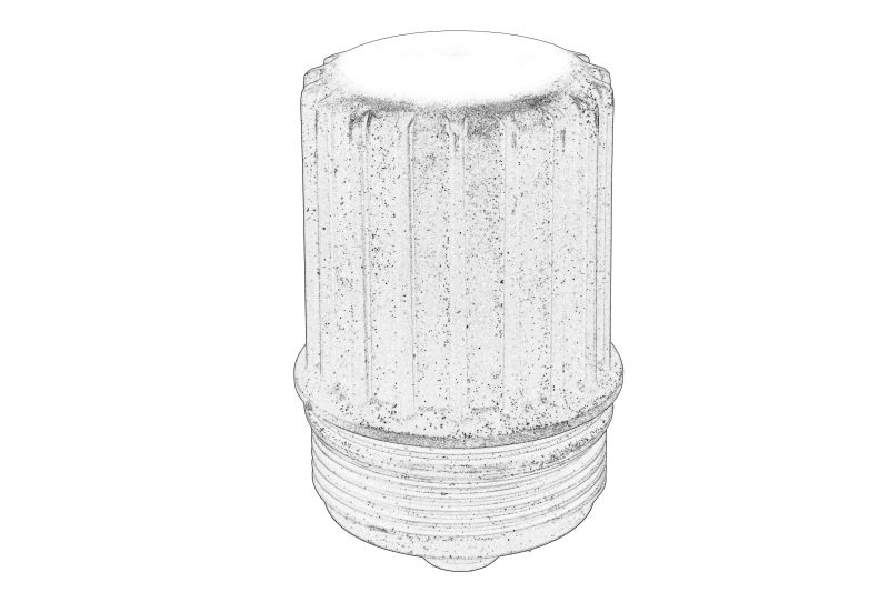 Capacul carcasei filtrului de ulei (setul contine un filtru) original