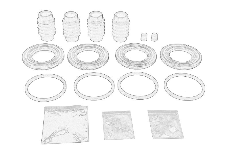 Kit reparare etrier fata/spate dreapta/stanga original