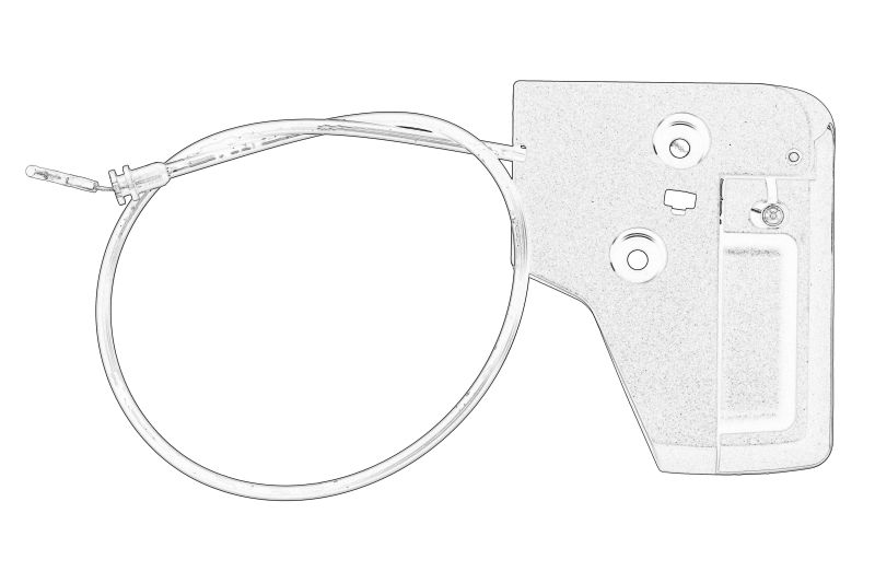 Element de scaun, stanga original