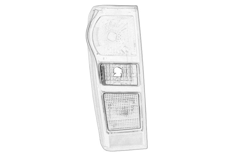 Lampa spate, dispersor stanga originala