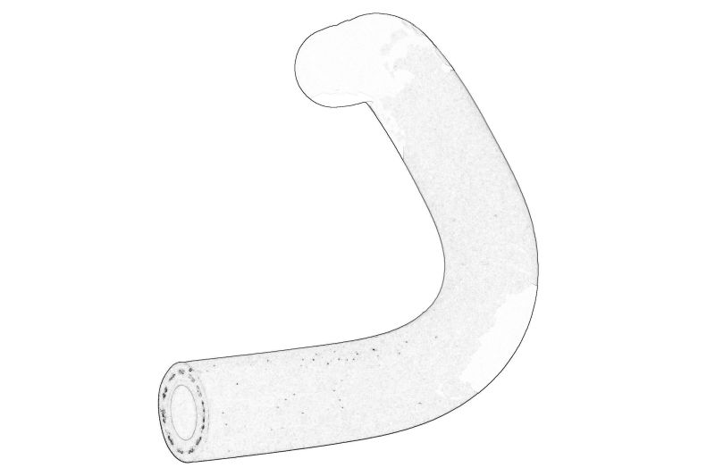 Furtun de presiune a filtrului de particule diesel original 