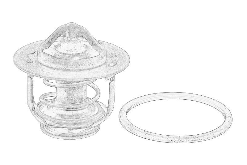 Termostat sistem racire (82°C, (en) with a gasket) original