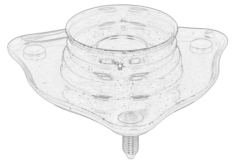 Montare cu structura macpherson fata original