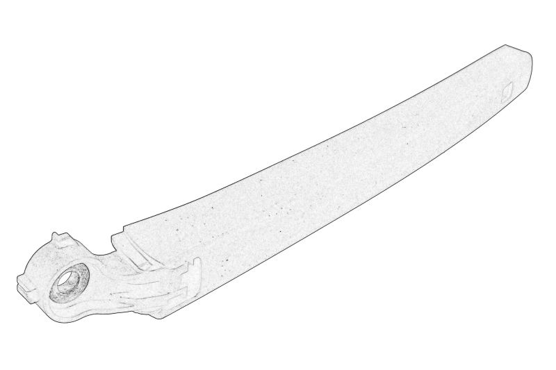 Bratul / capacul stergatorului spate original